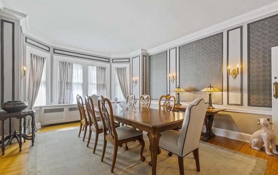house for sale roxborough tudor dining room