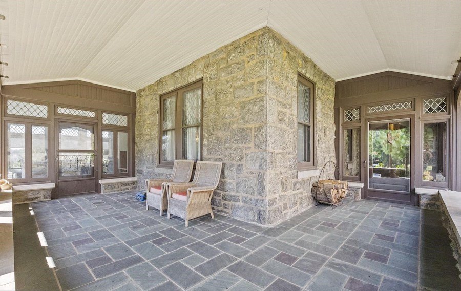 house for sale roxborough tudor front porch