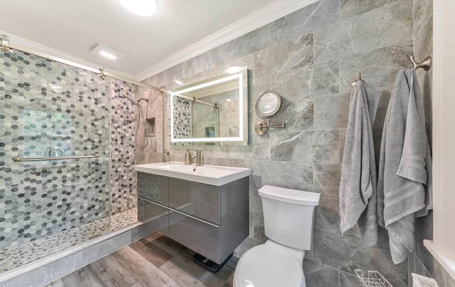 primary bathroom