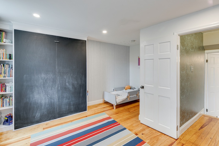 second-floor bedroom