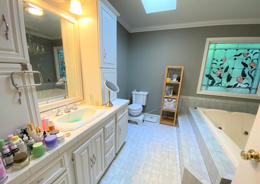 primary bathroom