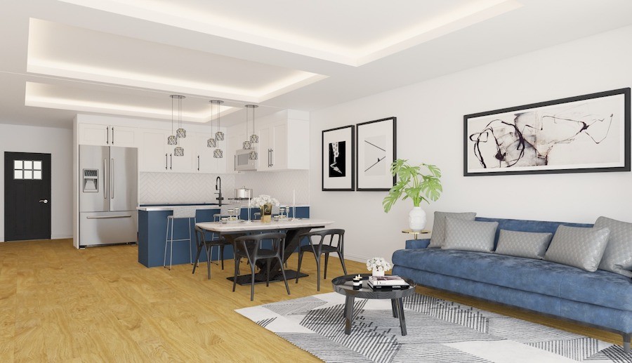 main floor rendering