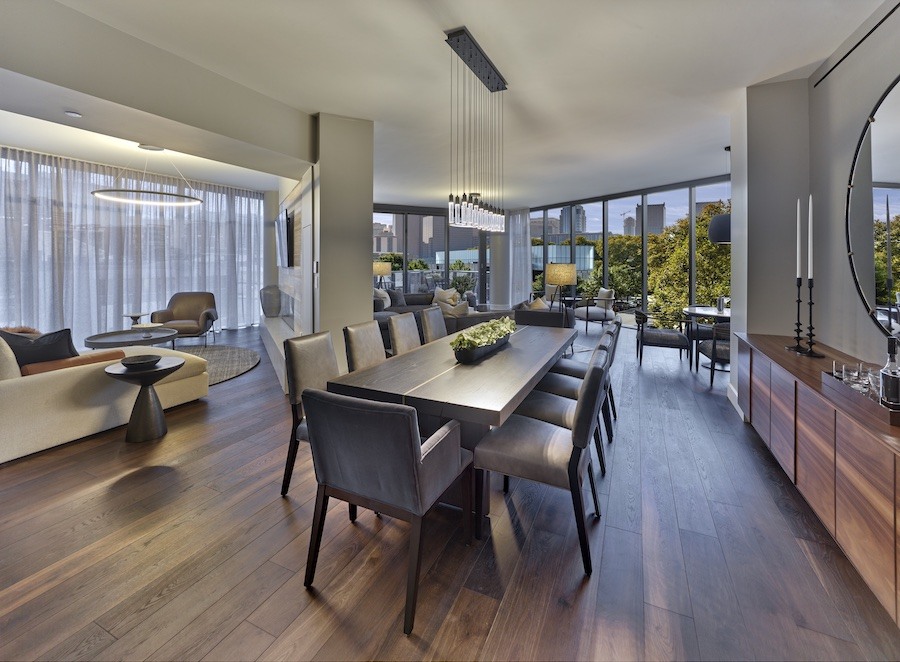 2100 hamilton model unit profile dining room