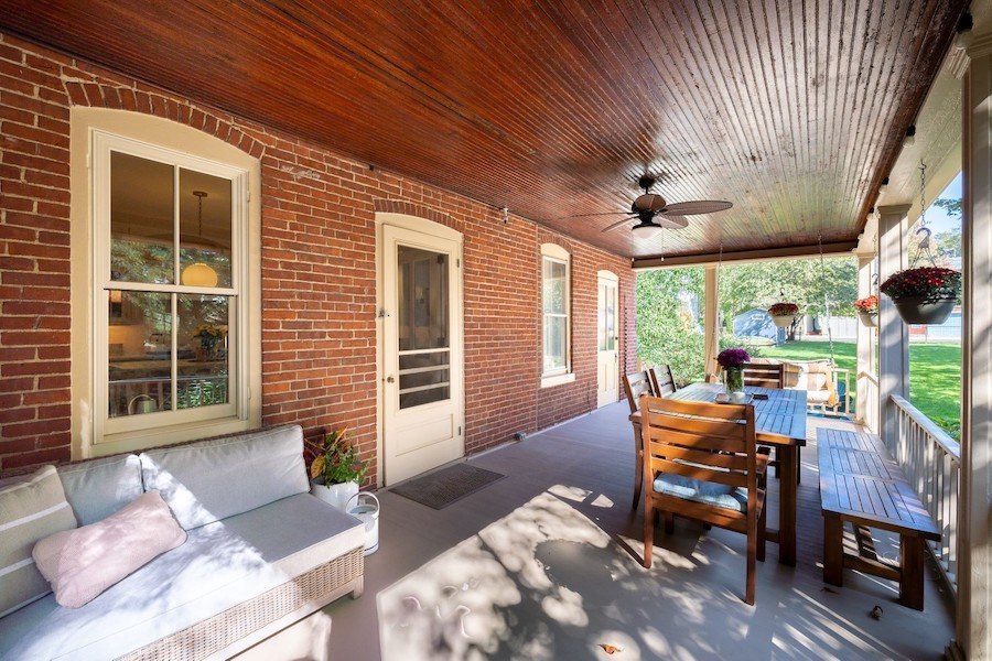 house for sale lambertville victorian side porch