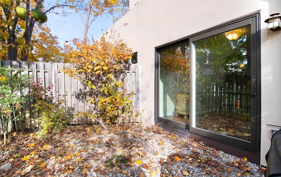 patio outside kitchen