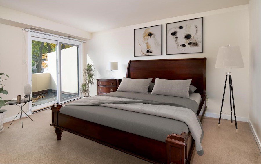 condo for sale ardmore contemporary primary bedroom