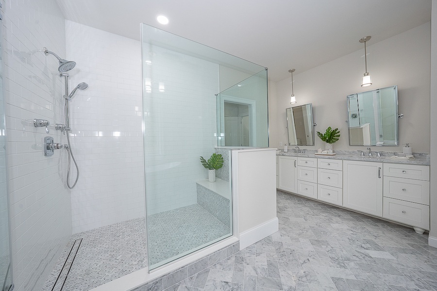 primary bathroom