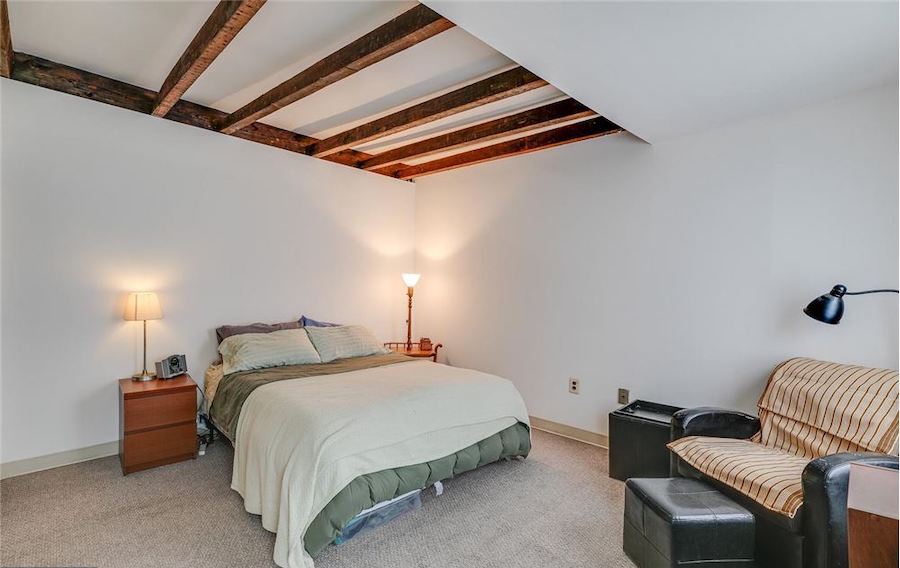 house for sale queen village gated alley trinity top-floor bedroom