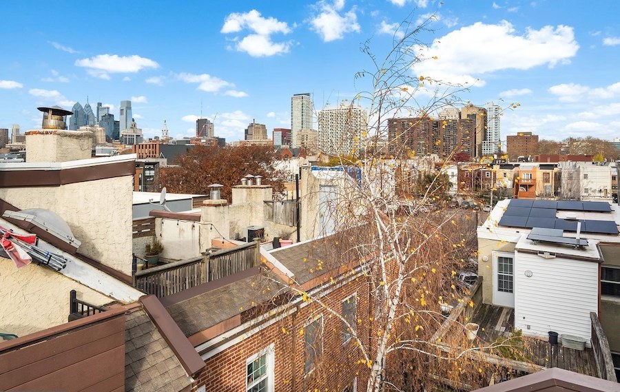 roof deck view