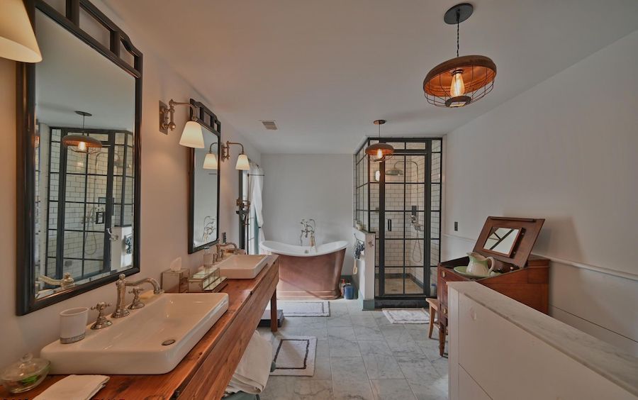 primary bathroom