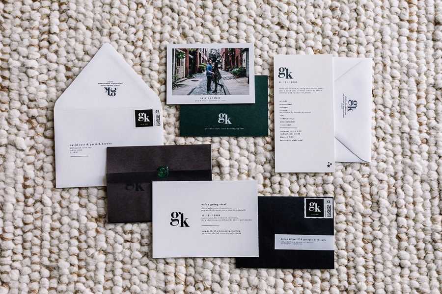 wedding invitation suite