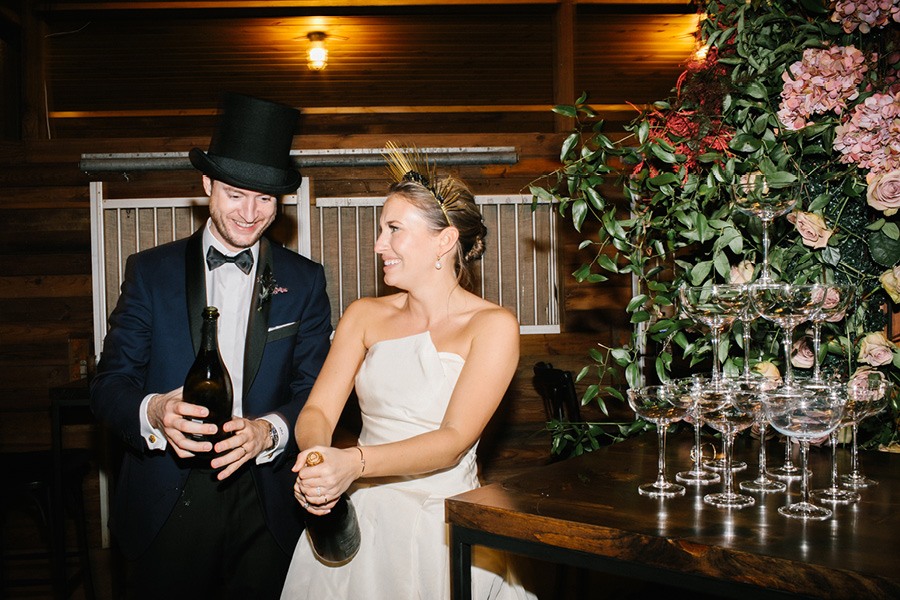 champagne toast