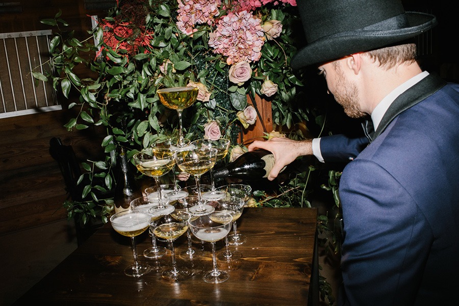 champagne toast