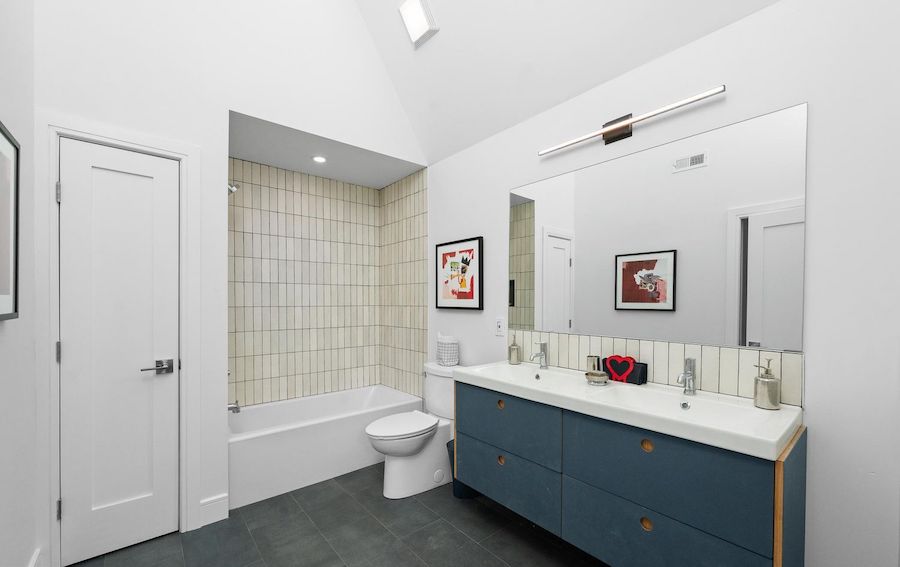 top-floor bathroom