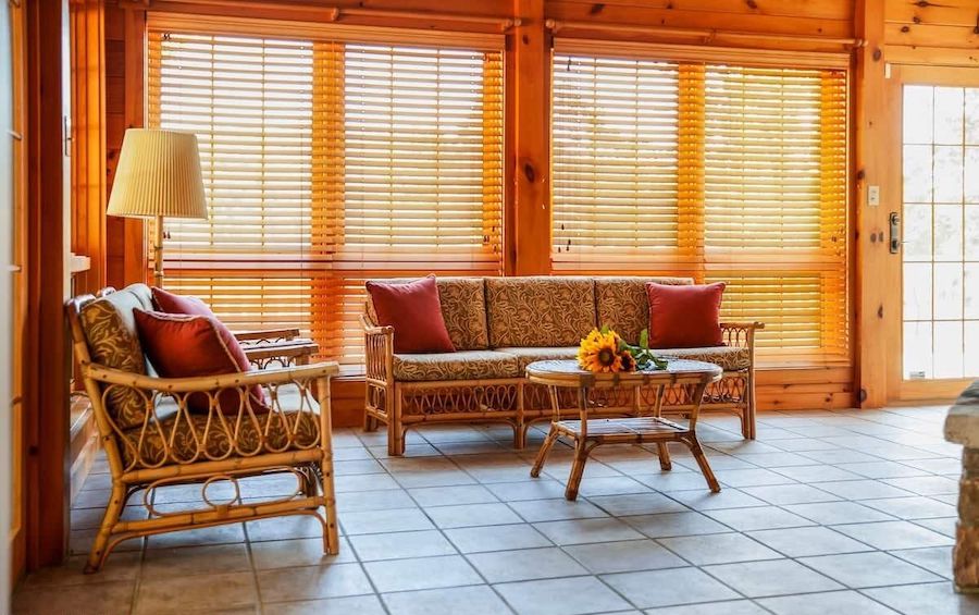 house for sale muncy valley log house sunroom