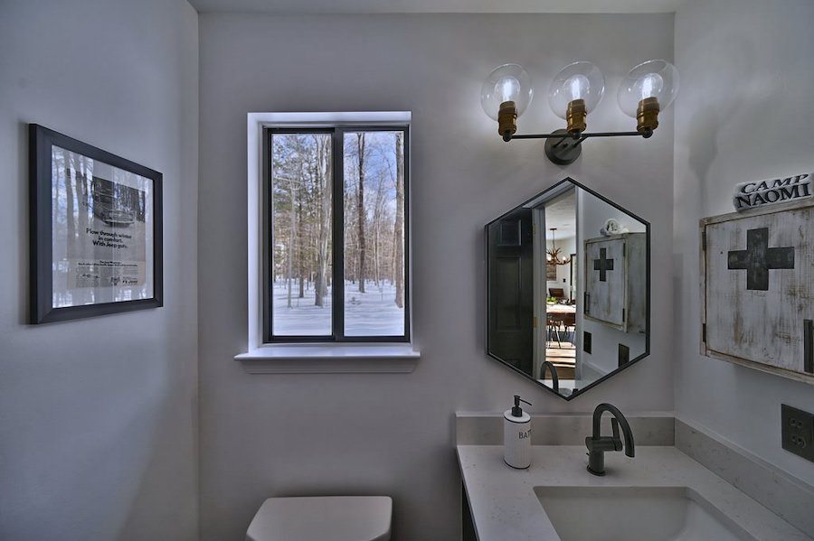 first-floor bathroom