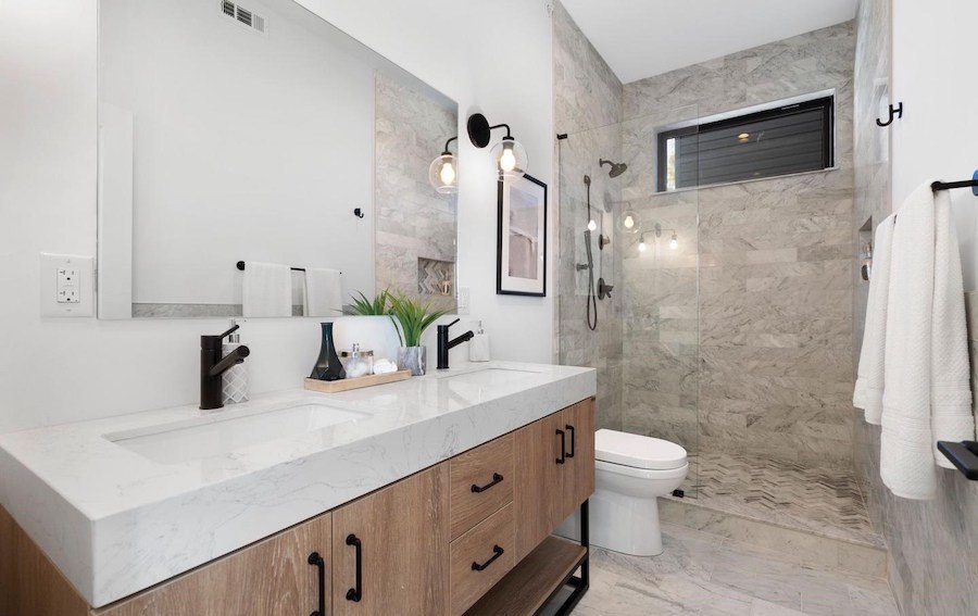 primary bathroom