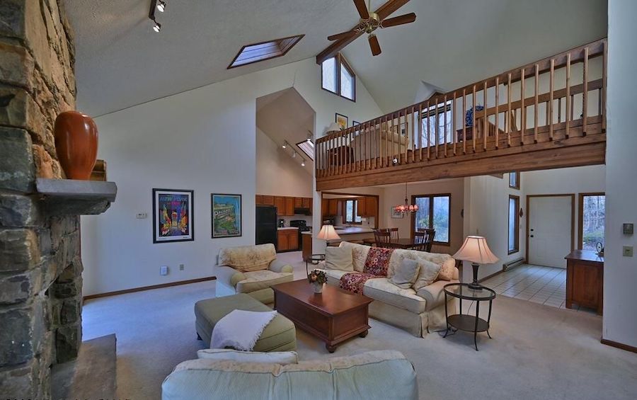 house for sale timber trails contemporary main living area