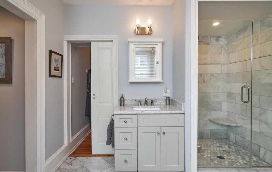 primary bathroom