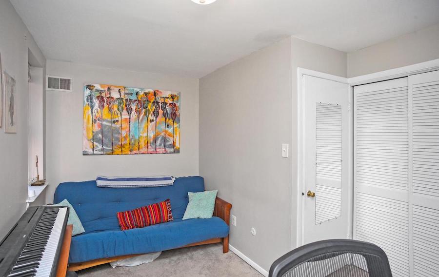 second-floor bedroom