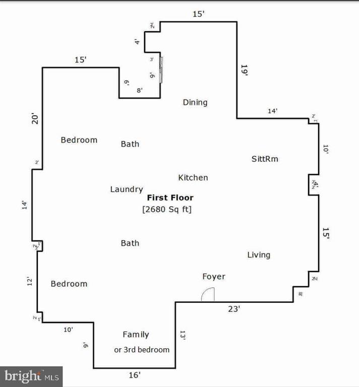 main floor plan