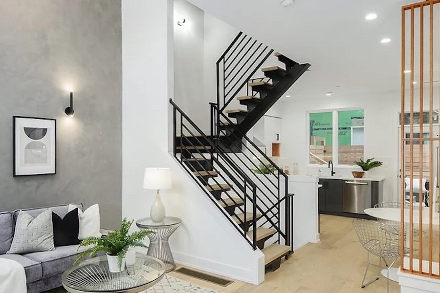 house for sale graduate hospital new construction townhouse main floor