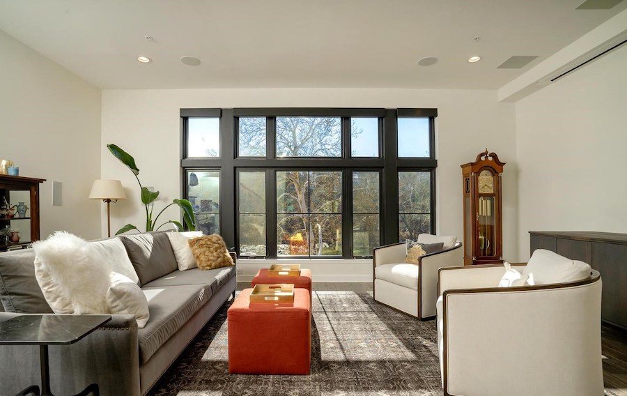 house for sale manayunk luxury townhouse living room