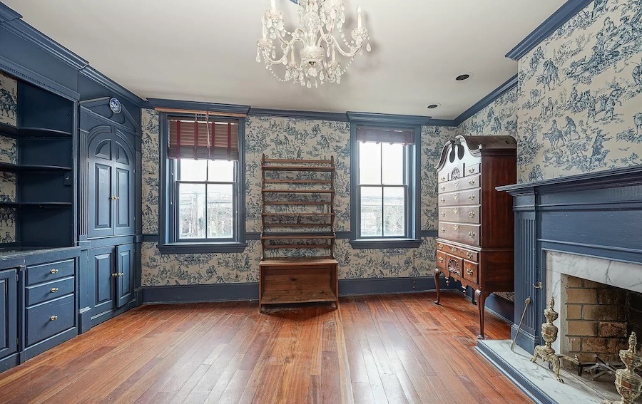 second-floor front bedroom