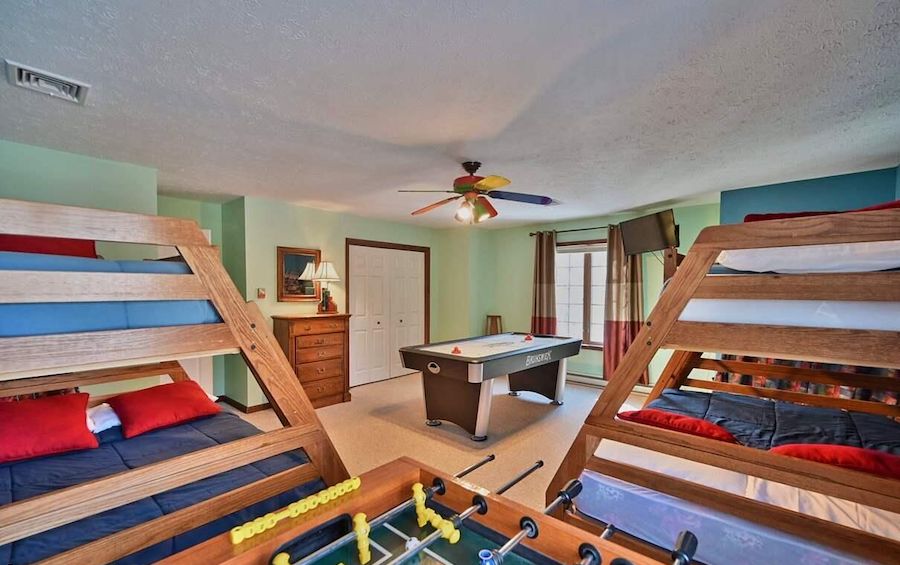 second-floor bedroom