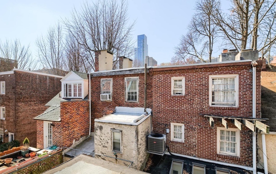 view from primary bedroom door