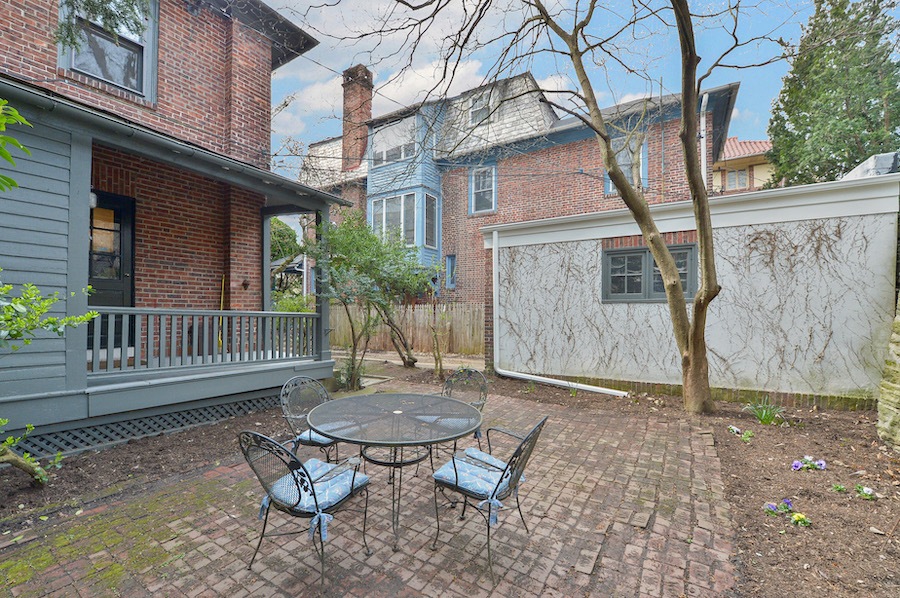 rear patio