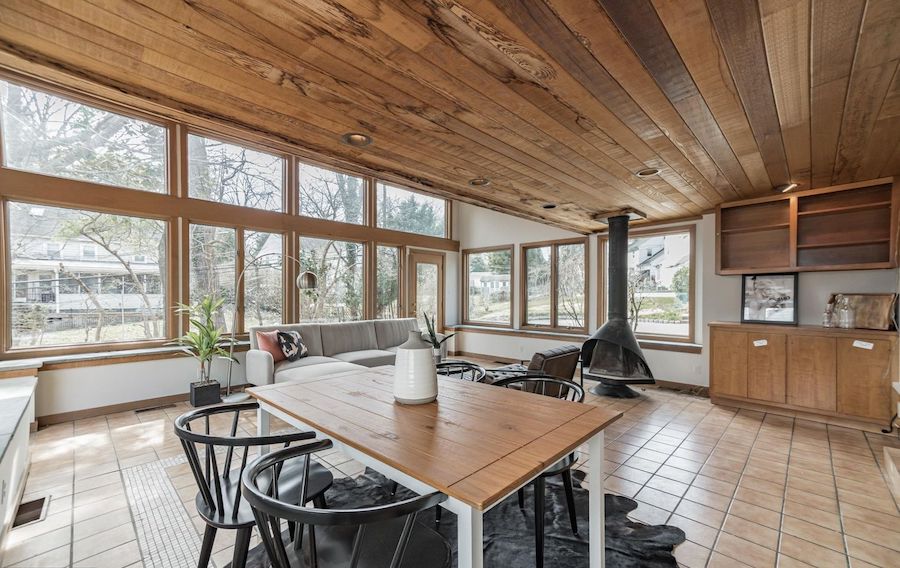 house for sale wynnewood expanded cape cod sunroom