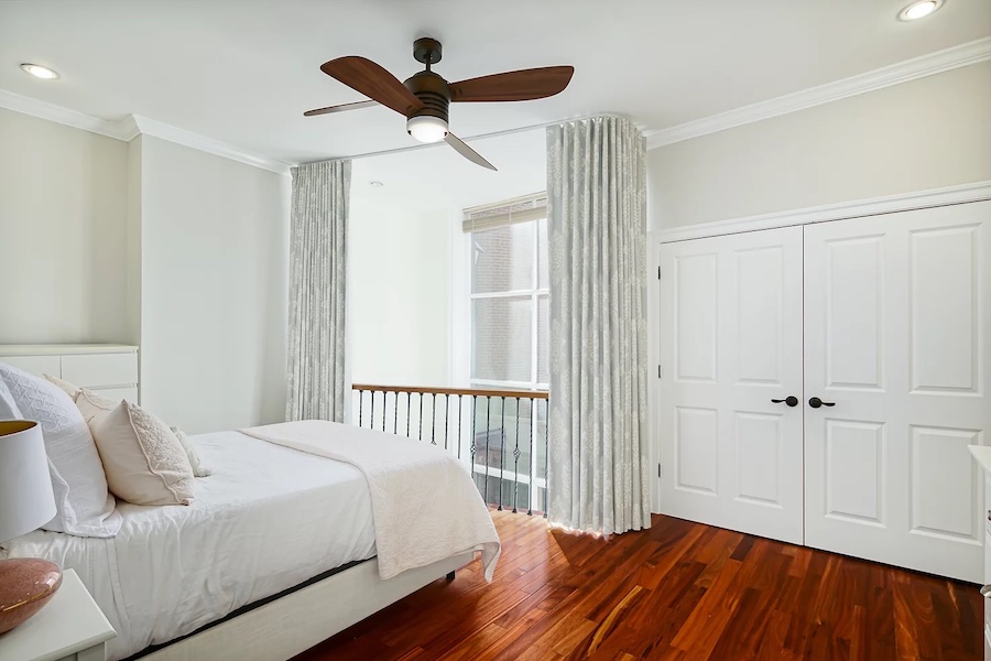 condo for sale washington square west bi-level primary bedroom