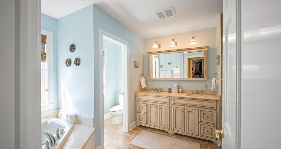 primary bathroom