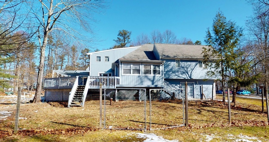 house for sale dingmans ferry contemporary exterior side