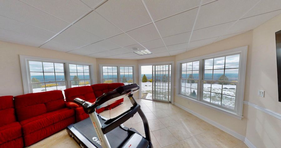 basement living room