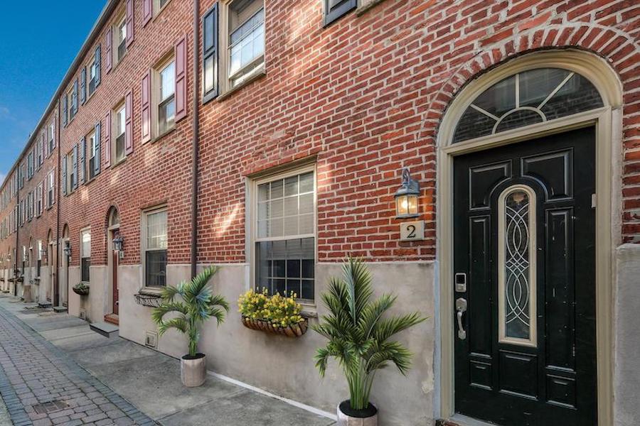 house for sale queen village expanded courtyard trinity exterior front
