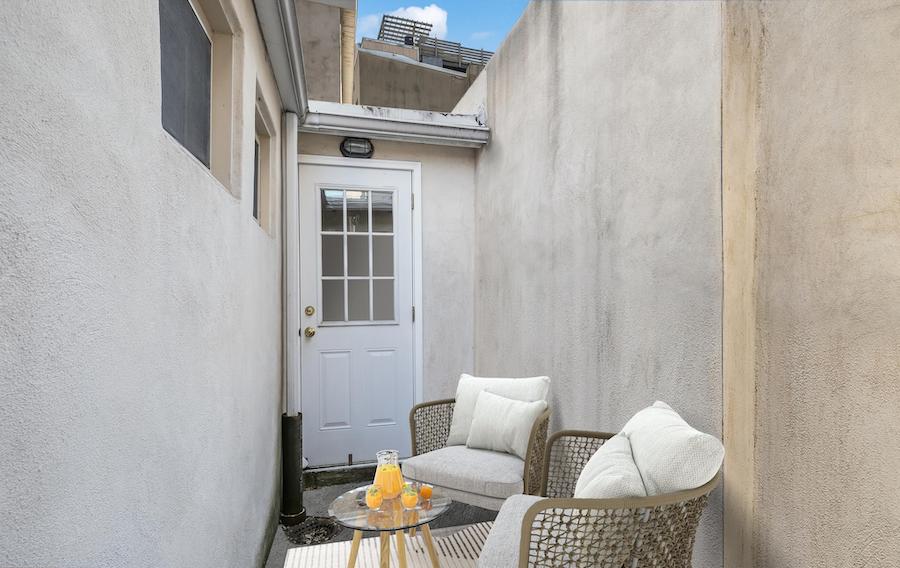 side patio