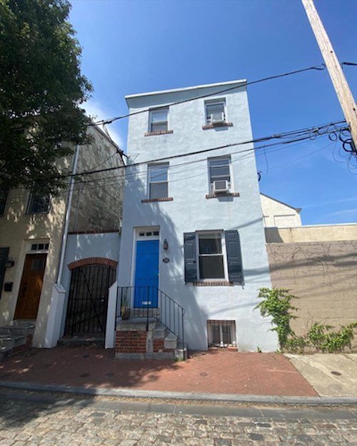 house for sale queen village trinity quartet unit f front