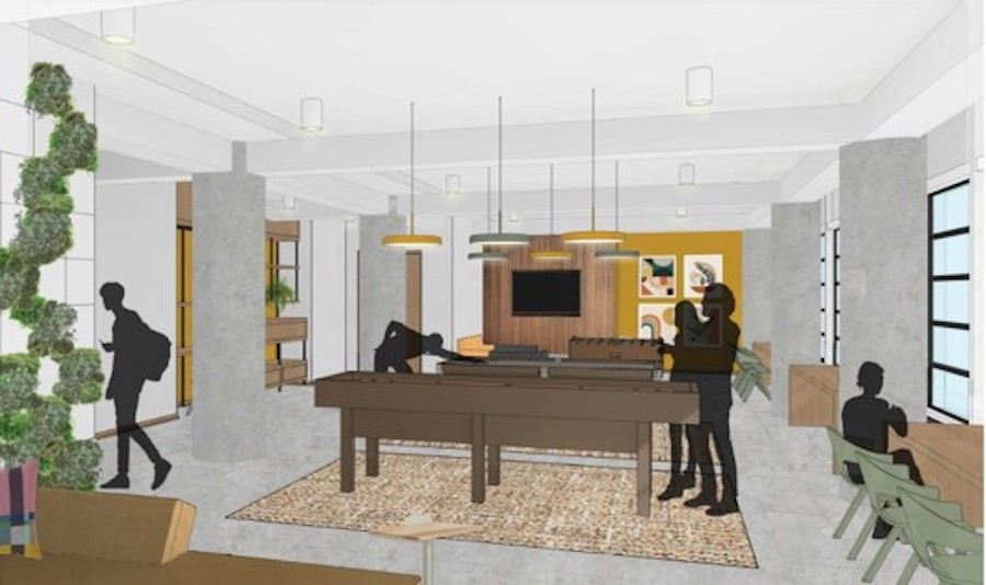 game room rendering