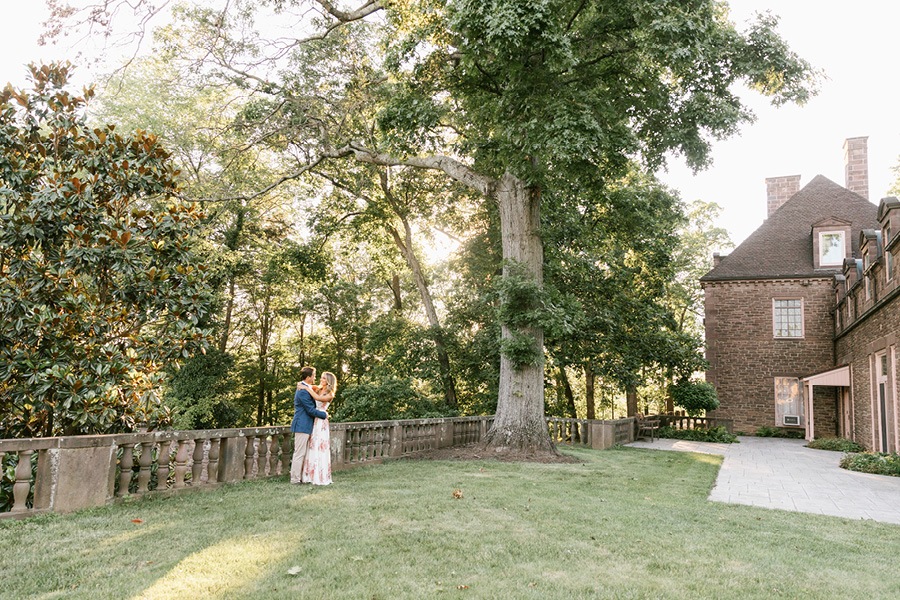Tyler Gardens engagement photos