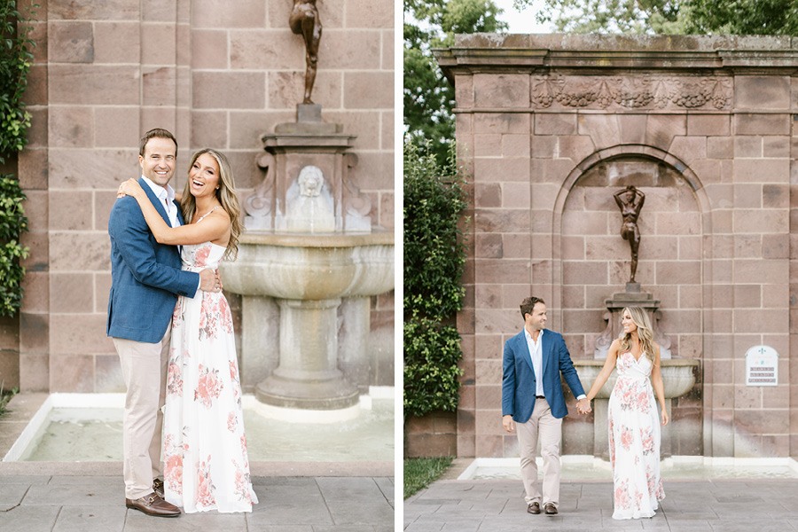 Tyler Gardens engagement photos