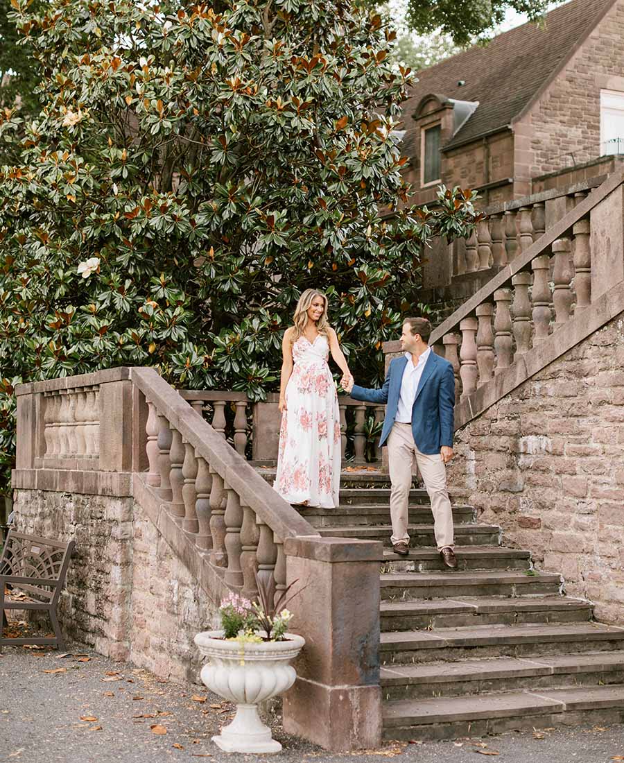 Tyler Gardens engagement photos
