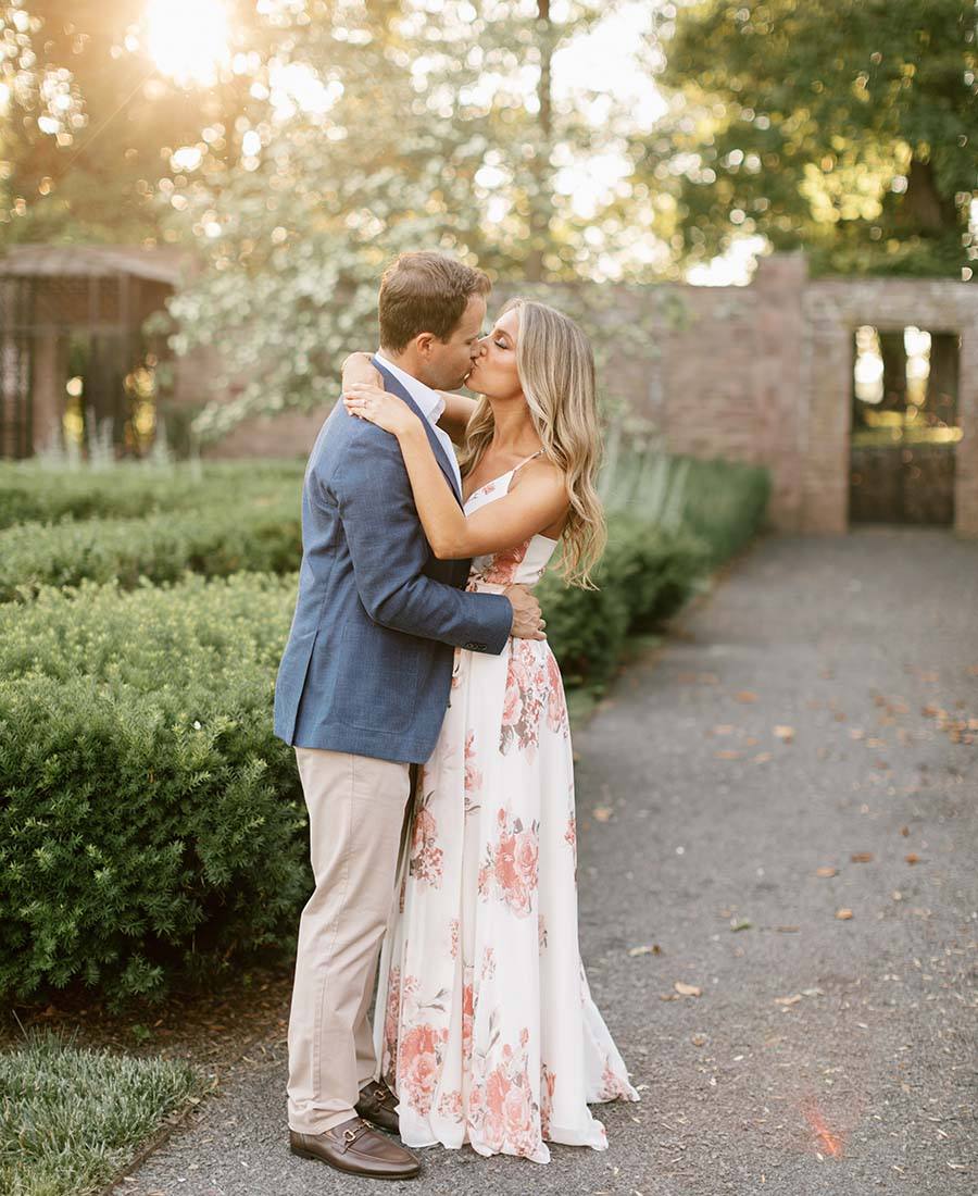 Tyler Gardens engagement photos