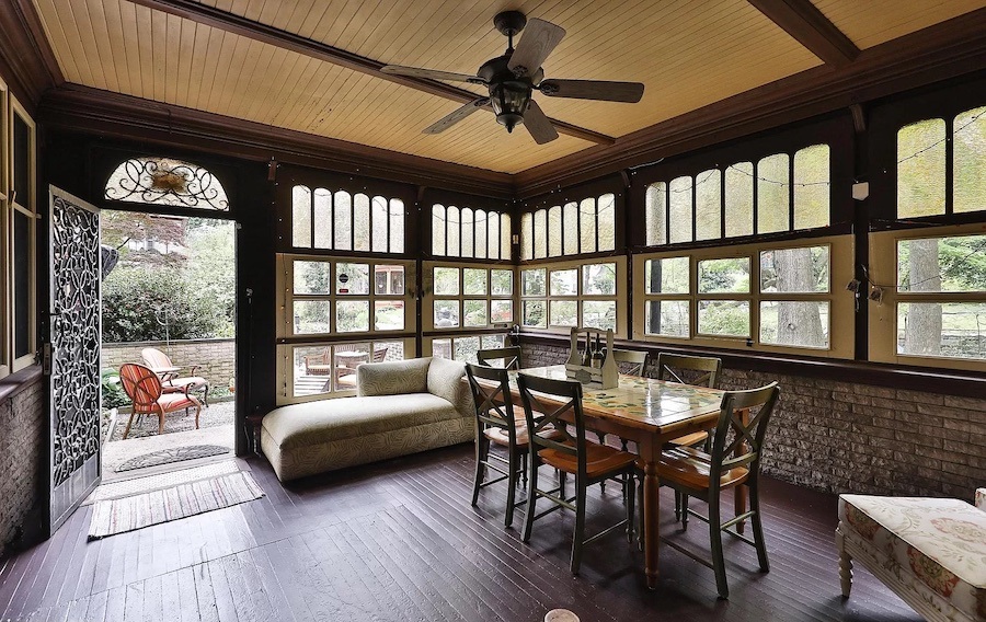 house for sale germantown eclectic victorian sun porch
