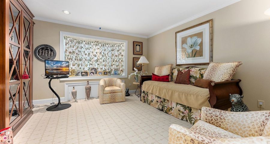 house for sale longport neodraditional beach block living room