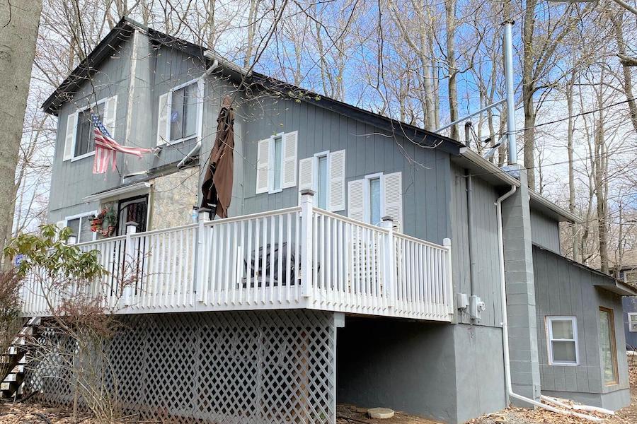 house for sale tobyhanna contemporary exterior front