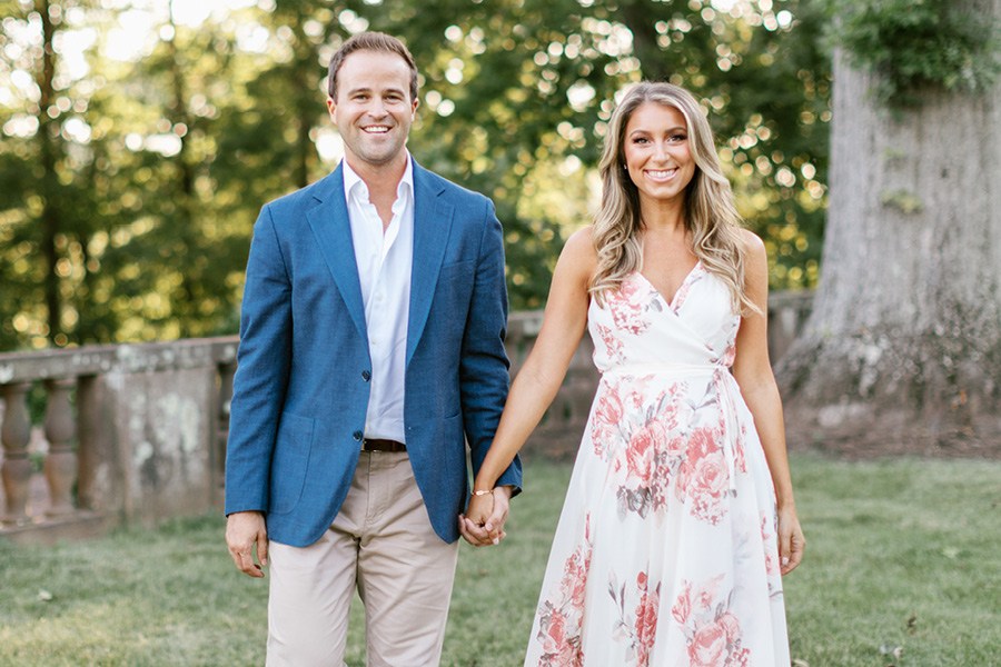 Tyler Gardens engagement photos