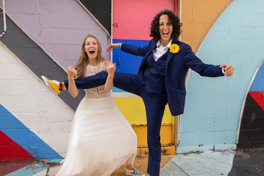 Fleisher Art Memorial wedding