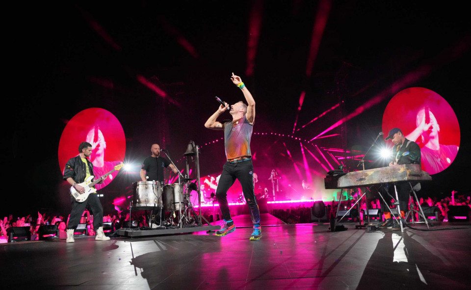 coldplay concert